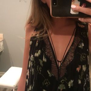 Free people flowy floral tank